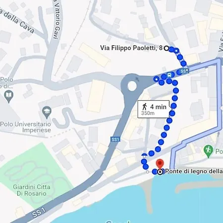 Casa A 300m Dal Mare Con Posto Auto Apartment