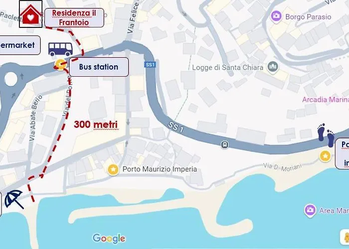 Casa A 300m Dal Mare Con Posto Auto Imperia